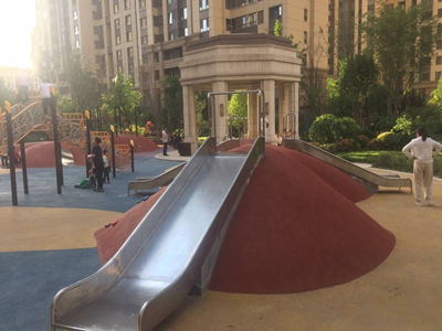 不銹鋼直滑梯